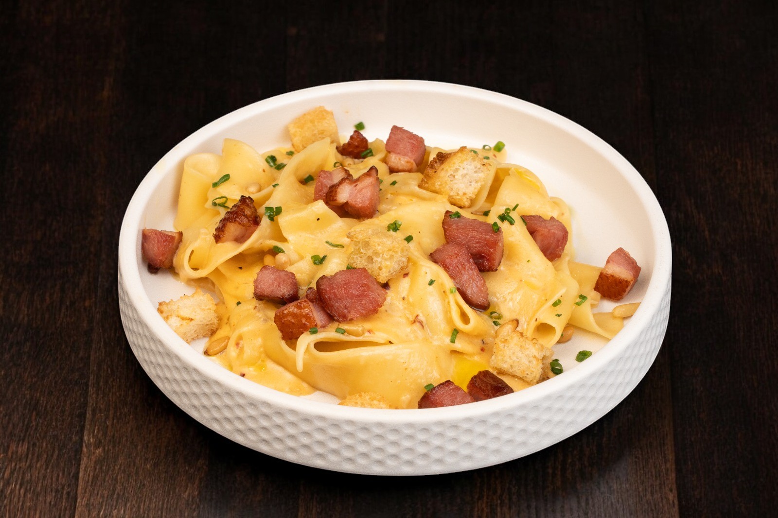 Spicy Smoke Duck Carbonara